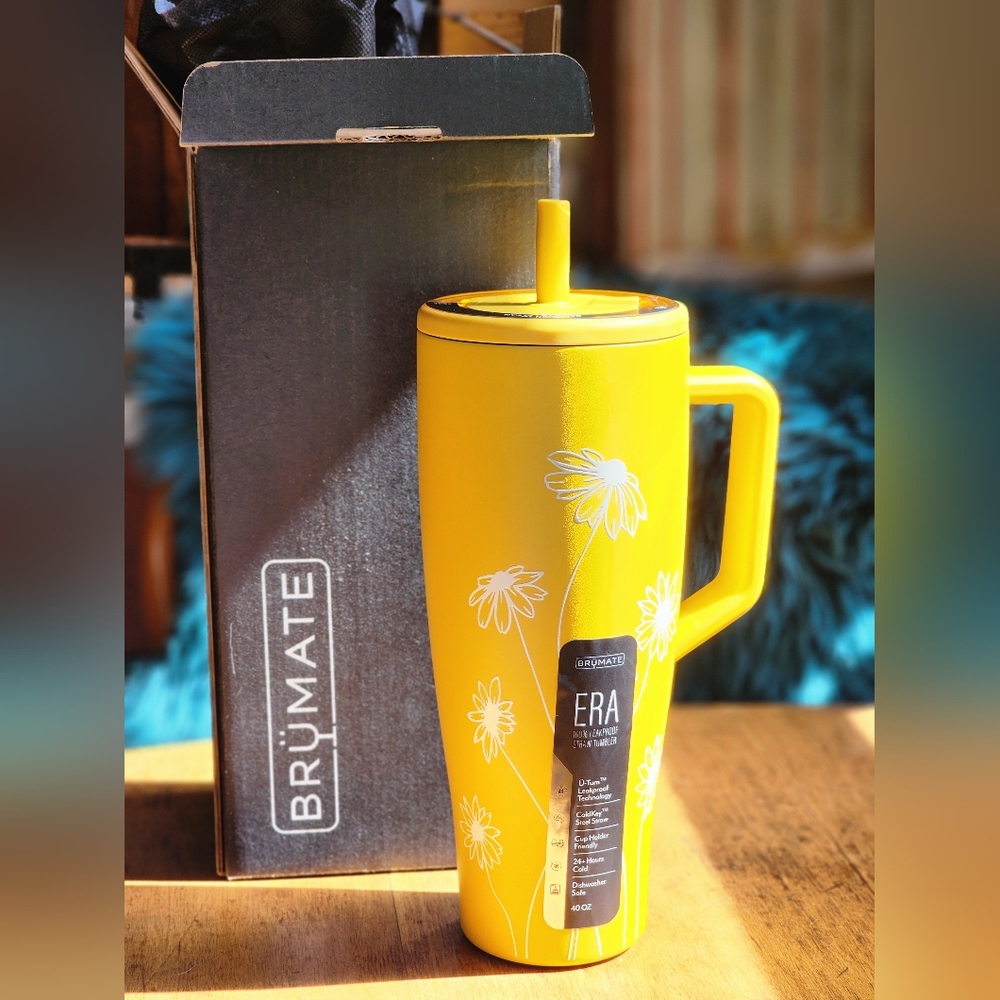 BNIB BrüMate 40oz Era Limited Edition “SUNDAISY”